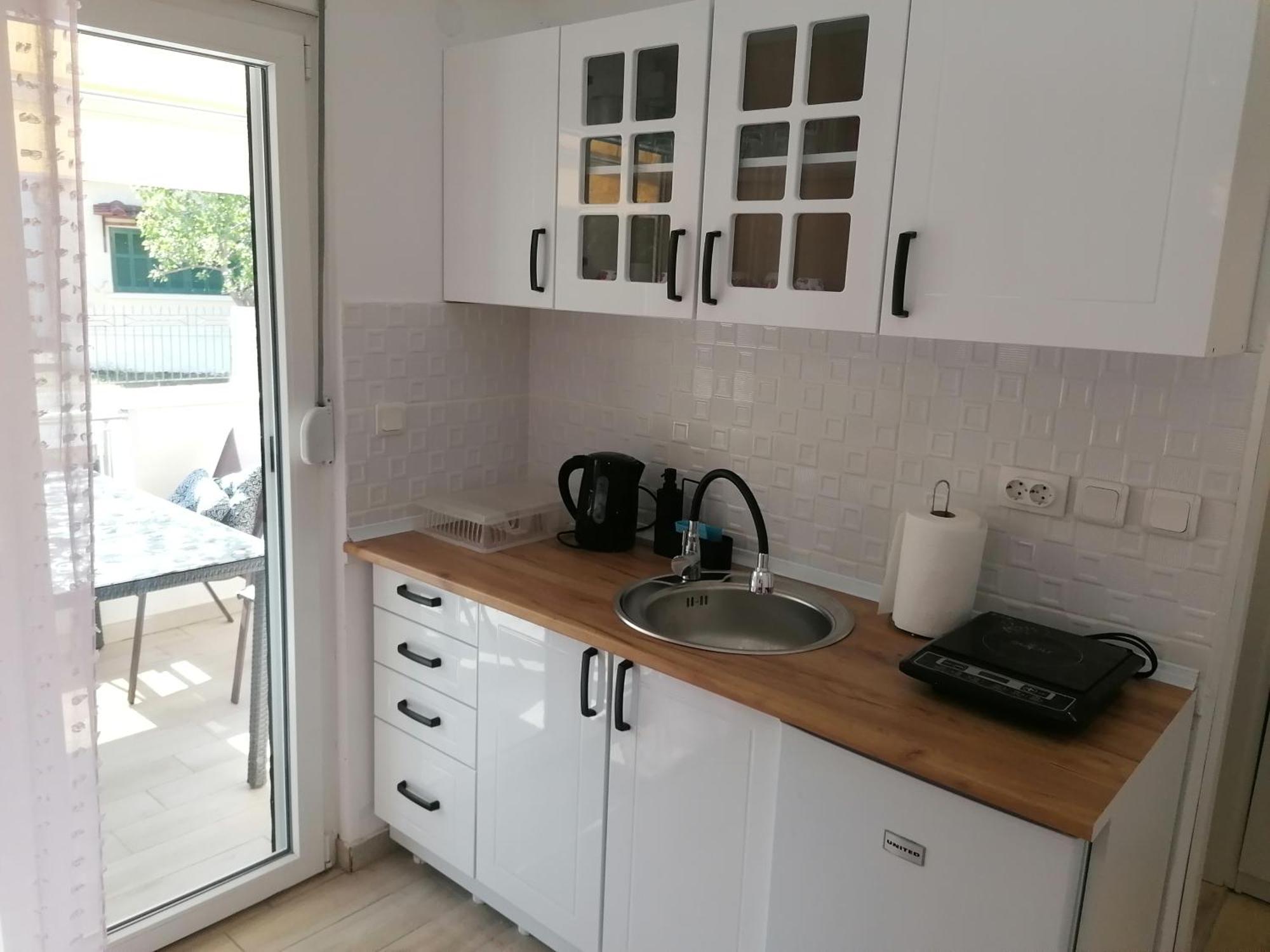Crystal Blue Apartments Nea Kallikrateia ภายนอก รูปภาพ