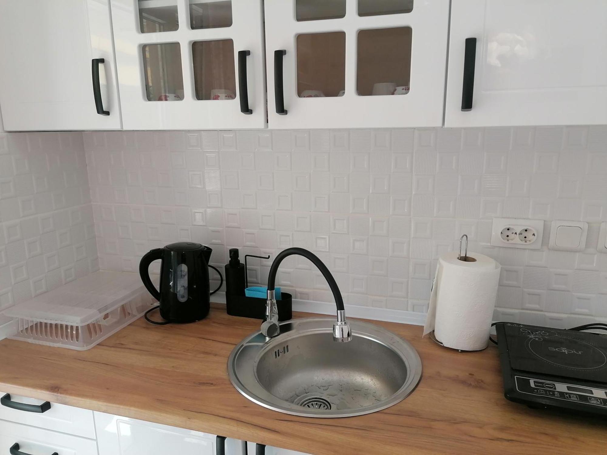 Crystal Blue Apartments Nea Kallikrateia ภายนอก รูปภาพ